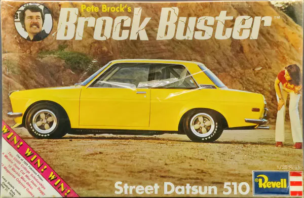Revell Datsun　レベル ダットサン510 1/25 Revell Pete Brock \"Brock Buster\" Street Datsun 510 Sedan