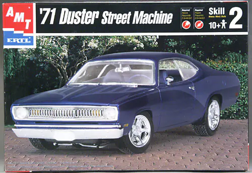 ミニカー AMERICAN MUSCLE 1971 PLYMOUTH DUSTER 340 AMT 1971 Plymouth Duster 340 Street Machine - Spotlight Hobbies