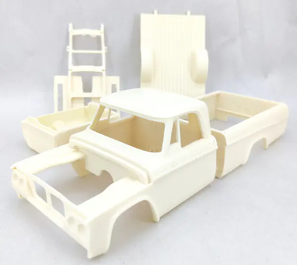 NB337 1:25 scale, Jimmy Flintstone resin 1964-66 Chevy Van Custom
