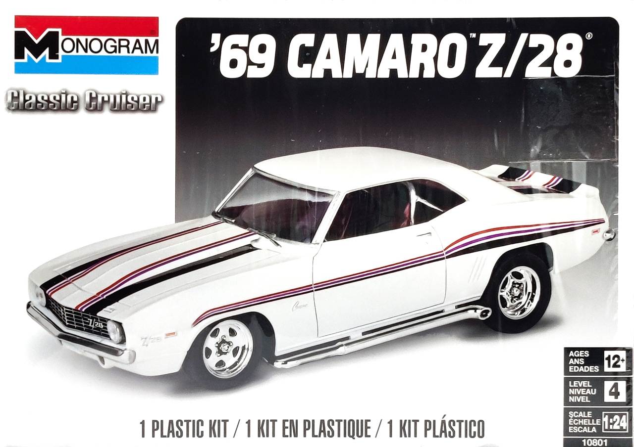 1969 Camaro Z/28 RS Model Kit, Hobby Lobby