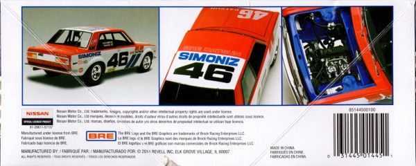 Revell Pete Brock BRE Datsun 510 Racer - Spotlight Hobbies