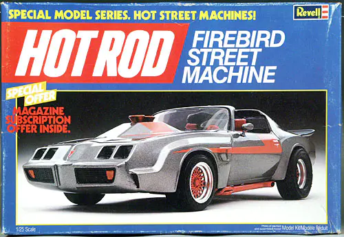 Revell Firebird Street Machine　HOT ROD Revell Firebird Street Machine HOT ROD Monogram 79 Pontiac