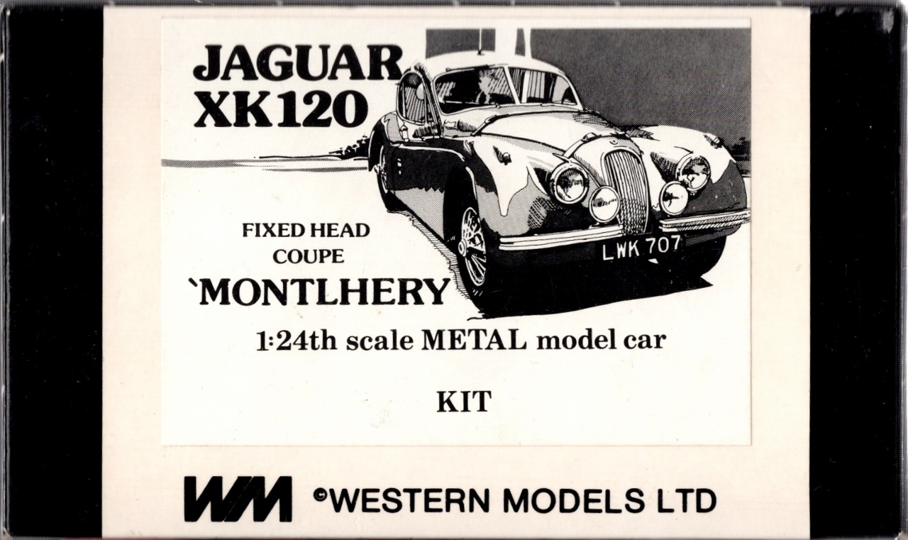 401M Western Models Wrk 3 Jaguar Xk 120 Montlhéry 1958 Kit WM Montado 1