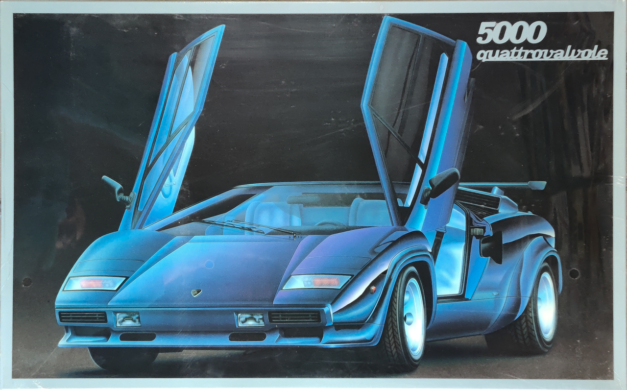 あ*め様 フジミ COUNTACH '88 5000 1/16スケール Lamborghini Countach '88 5000 quattrovalvole in 1:16 scale