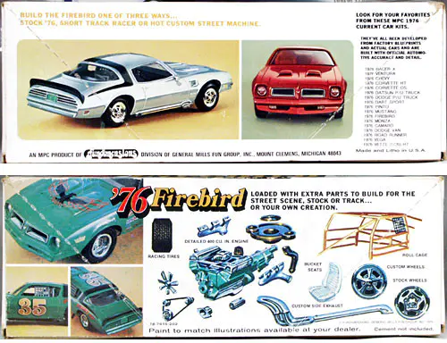 MPC 1976 Pontiac Firebird - Stock, Street Machine or Short Track