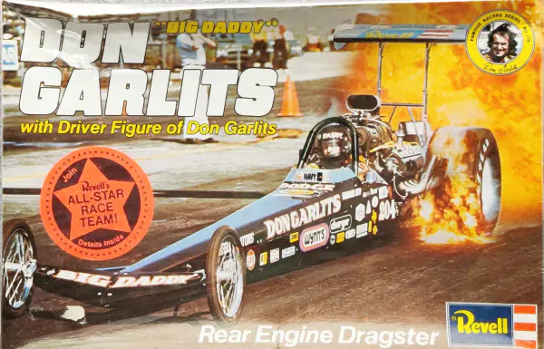 Revell Don Garlits 1974 Rear Engine Top Fuel Dragster with