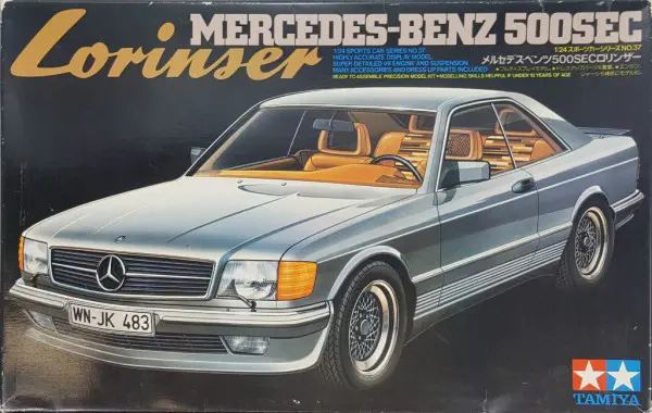 Tamiya Mercedes-Benz 500 SEC Lorinser - Spotlight Hobbies