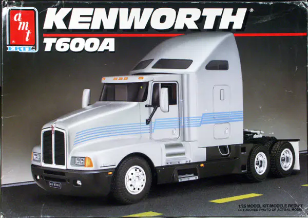AMT Kenworth T600A Conventional Semi Truck Tractor - Spotlight Hobbies