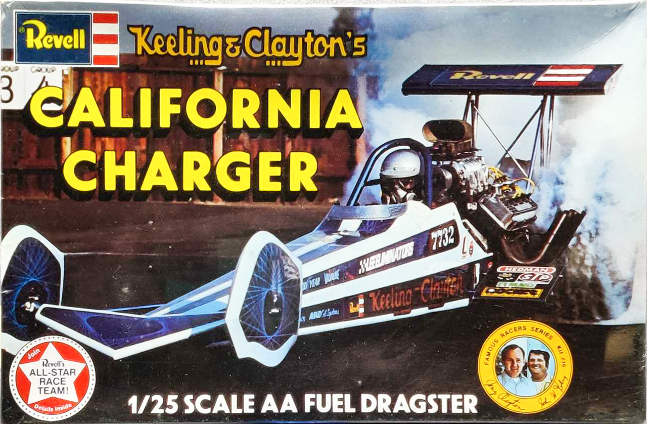 Revell Keeling & Clayton "California Charger" 19731974 Top Fuel Rear