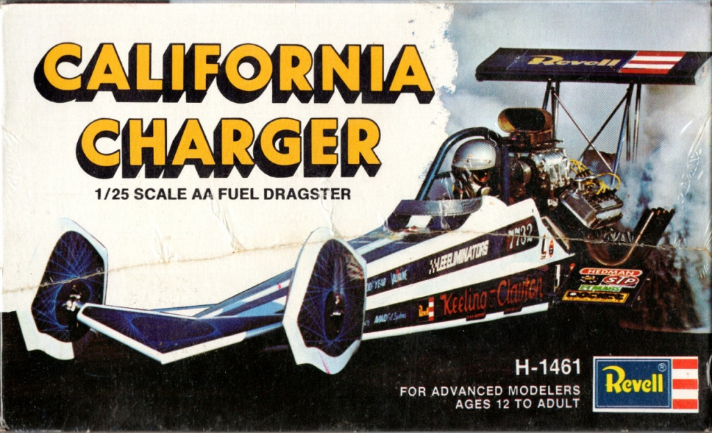 Revell Keeling & Clayton "California Charger" 19731974 Top Fuel Rear
