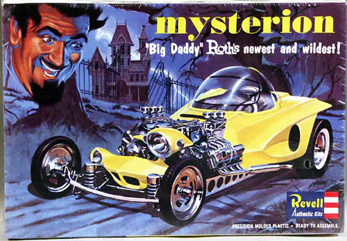 94年製Revell mysterion Ed Roth直筆サイン プラモデル Revell Ed Roth 