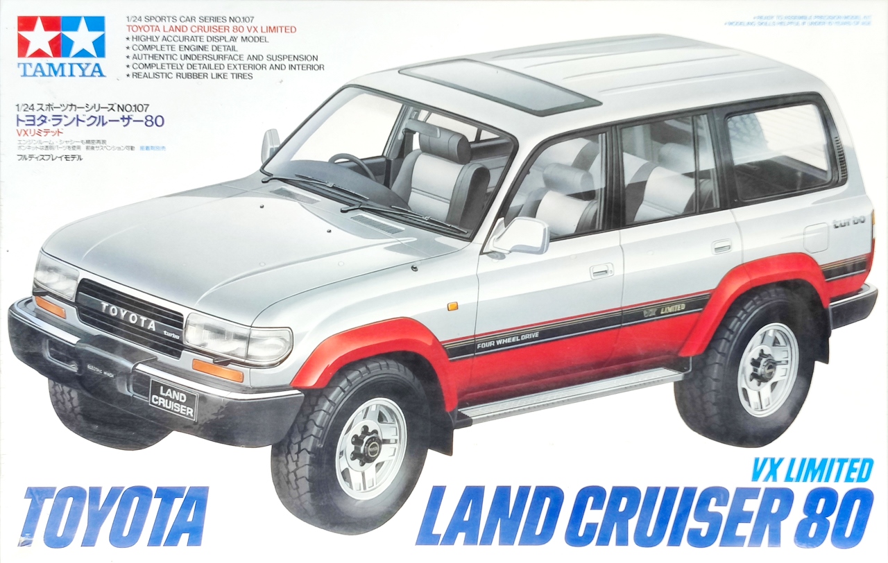 Tamiya 24107 1/24 Land Cruiser 80 Vx Ltd Kit 24107 For Sale Tamiya