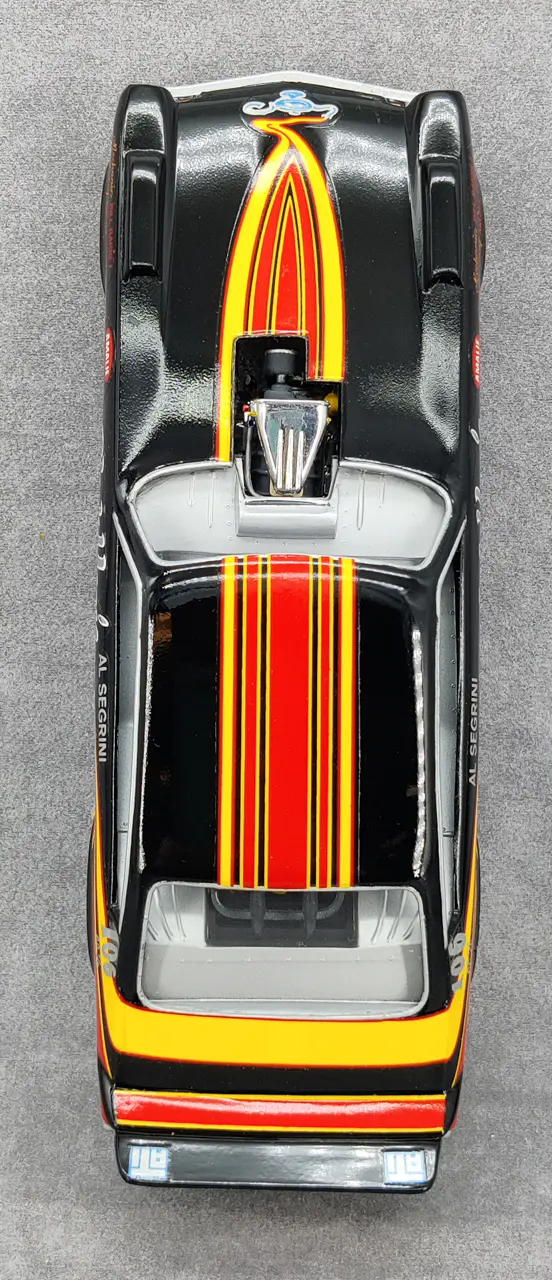 MPC Al Segrini “Black Magic” Chevy Vega Funny Car Built Kit