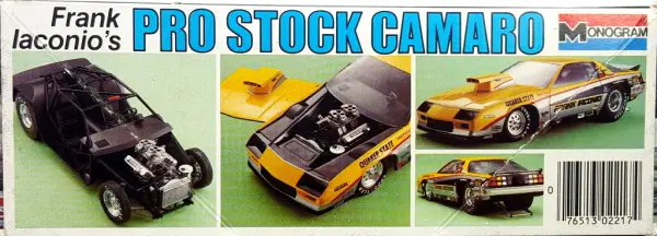 Monogram Frank Iaconio Chevy Camaro Pro Stock - Spotlight Hobbies