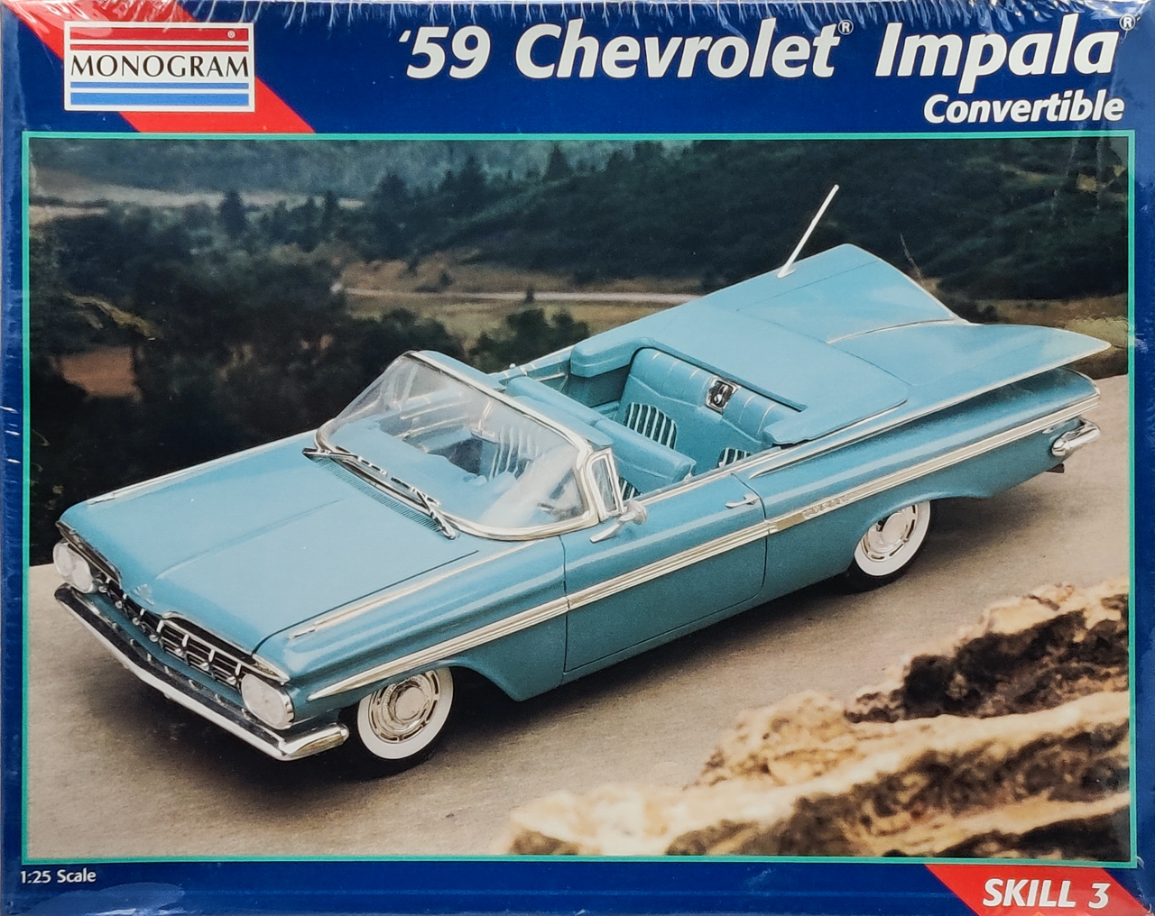 Revell/Monogram 1959 Chevy Impala Convertible - Spotlight