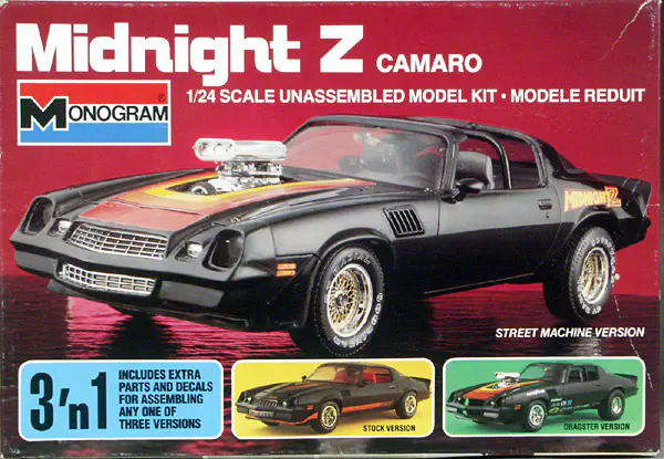 Monogram 1978 Chevy Camaro Z-28 - Stock, Street Machine or