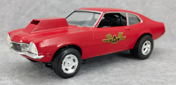 自動車 jo-han pro street comet Jo-Han 1971 Mercury Comet Pro Stock Built Kit - Spotlight Hobbies