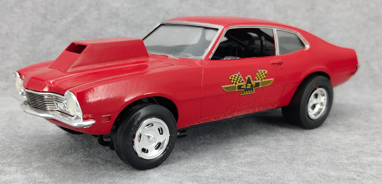 Jo-Han 1971 Mercury Comet Pro Stock Built Kit - Spotlight Hobbies