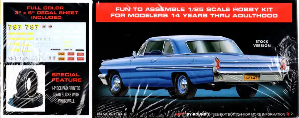AMT 1962 Pontiac Catalina Super Duty 421 Hardtop - Stock, Custom