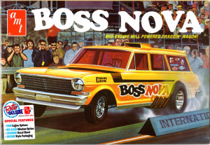 AMT "Boss Nova" 1963 Chevy II Nova Wagon Mid-Engine Funny Car