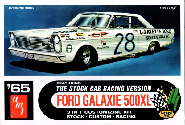 AMT 1965 Ford Galaxie 500 XL Hardtop - Stock, Custom, Drag or Fred