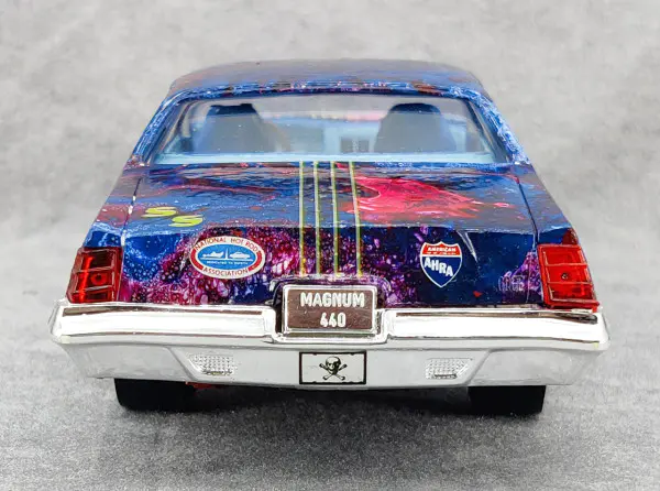 MPC 1977 Dodge Monaco 2-Door Custom Built Kit with Box - Spotlight