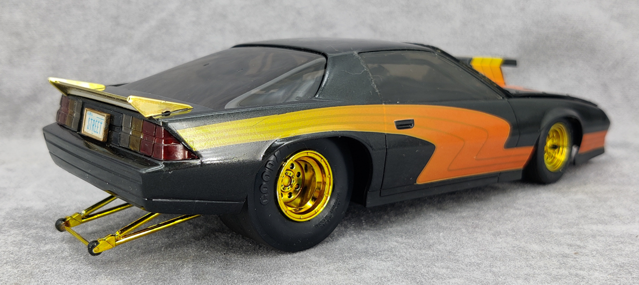 Monogram 1984 Chevy Camaro Pro Street “Mean & Nasty” Built Kit