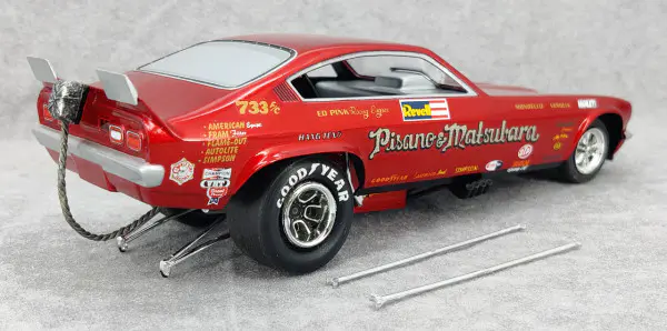 Revell Chevy Vega Funny Car “Pisano & Matsubara” Built Kit