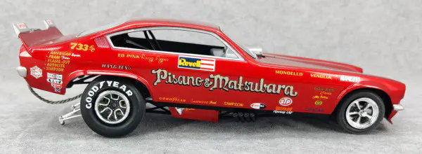Revell Chevy Vega Funny Car “Pisano & Matsubara” Built Kit