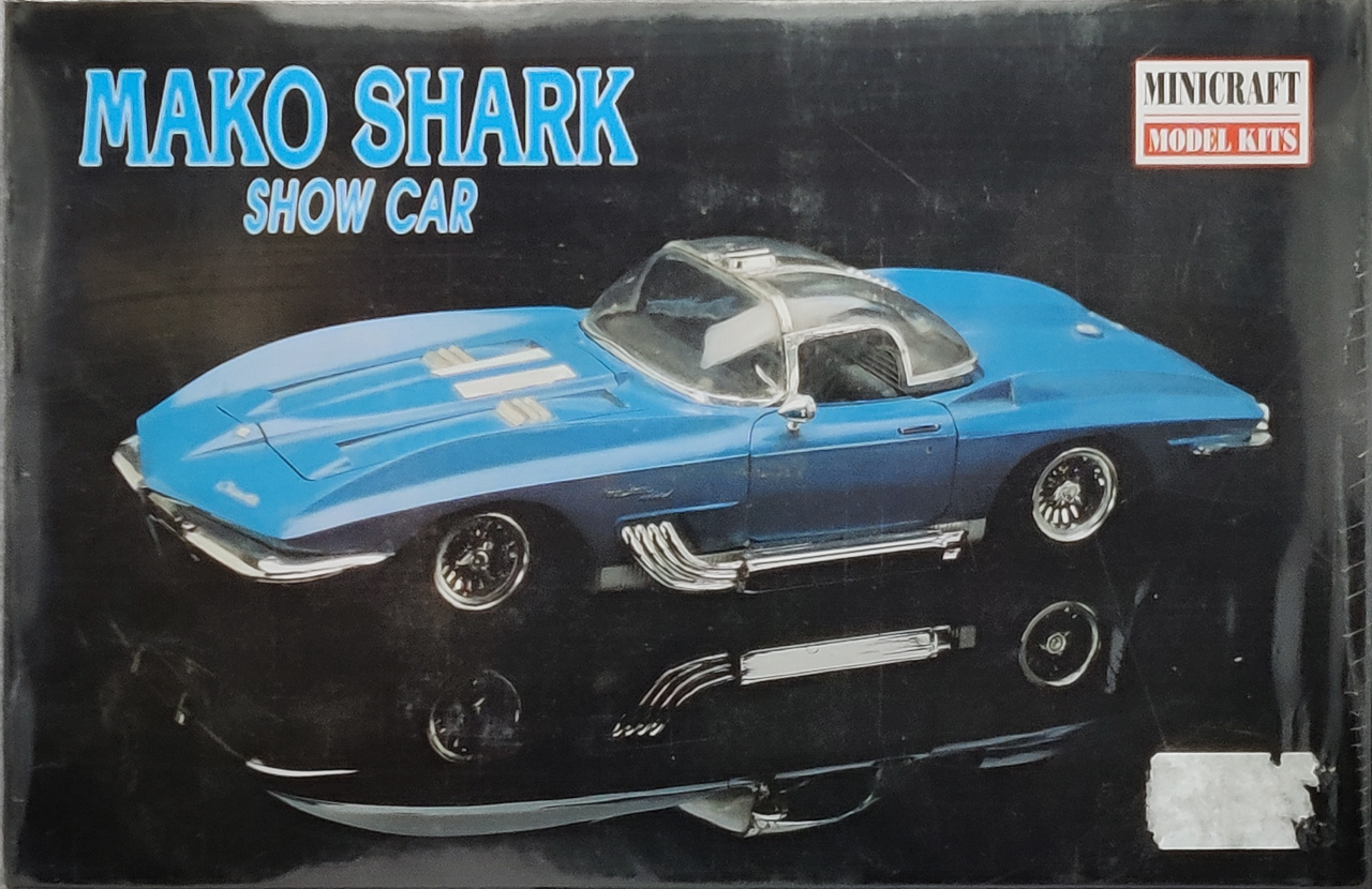 Minicraft Chevy Corvette Mako Shark Show Car - 1/20 Scale - Spotlight