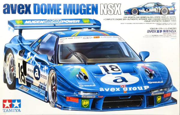 Tamiya Avex Dome Honda Mugen NSX GT Racer - Spotlight Hobbies