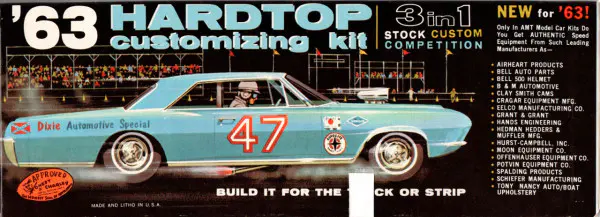 AMT 1963 Pontiac Bonneville Hardtop - Stock, Custom or Competition