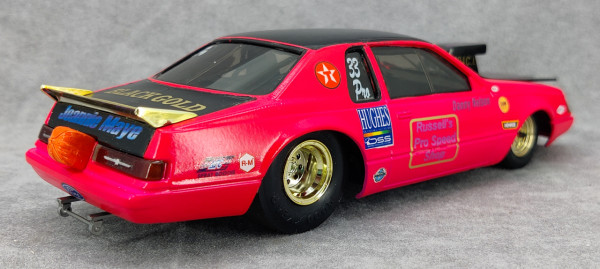 Monogram 1986 Ford Thunderbird Pro Street “Red Hot” Built