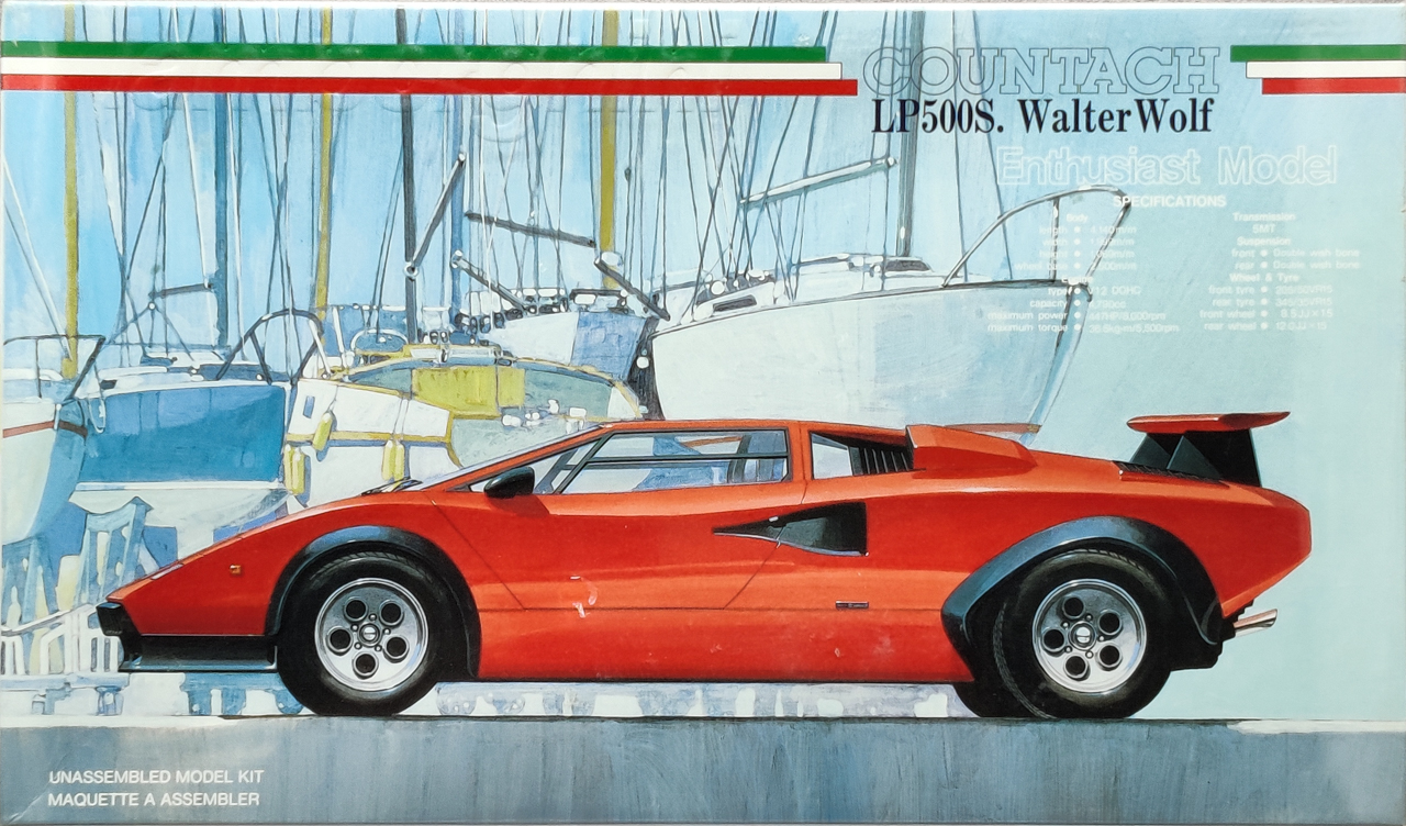 Tamiya Lamborghini Countach LP500S - Walter Wolf - Spotlight