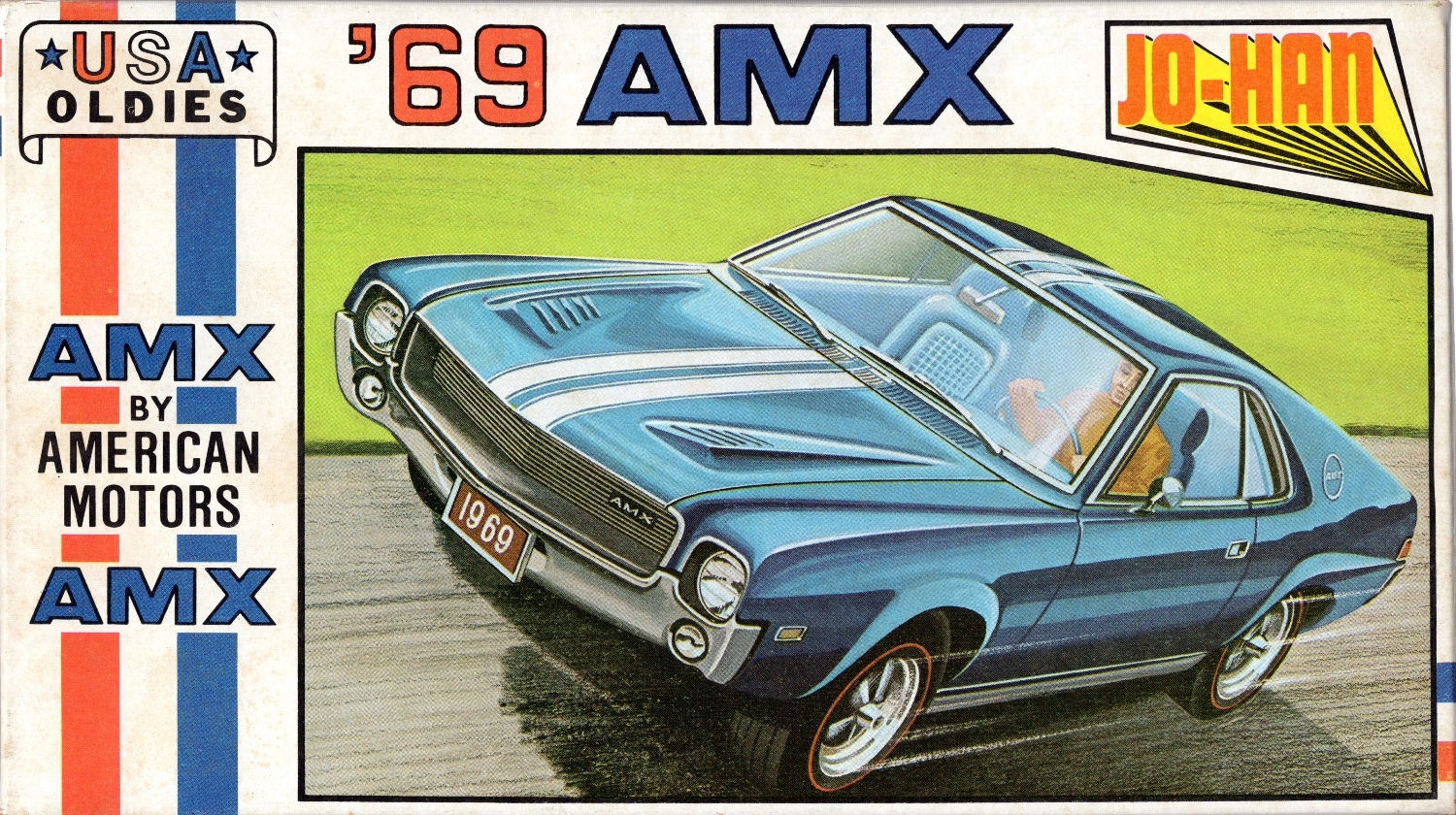 Jo-Han 1969 AMC AMX Hardtop - Stock - Spotlight Hobbies
