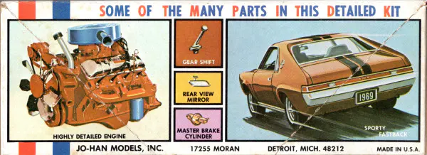 Jo-Han 1969 AMC AMX Hardtop - Stock - Spotlight Hobbies