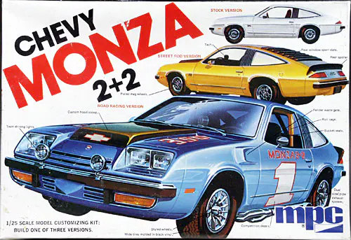 AMT 1975 Chevy Monza 2+2 Hatchback - Stock, Street Machine or Road