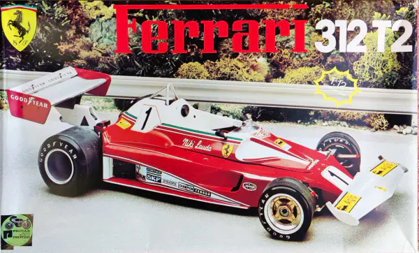 イタリア　PROTAR 1/12 Ferrari 312T プラモデル Protar Ferrari 312 T2 F1 - 1/12 Scale - Spotlight Hobbies