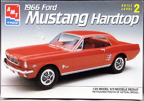 AMT 1966 Ford Mustang Hardtop - Stock, Custom, or Drag - Spotlight