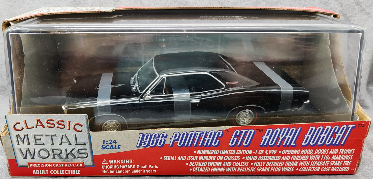 Classic Metal Works 1966 Pontiac GTO Royal Bobcat - Spotlight Hobbies