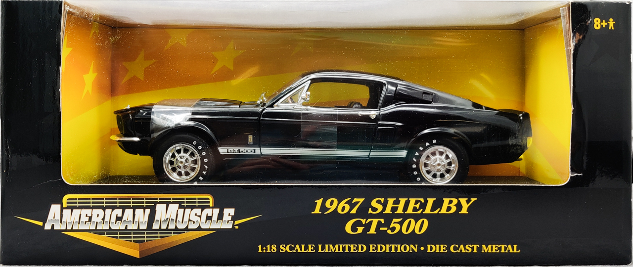 Ertlアーテル/'67 Shelbyシェルビー GT350 1/18 絶版 Ertl American Muscle 1/18 Scale 1967 Ford Mustang Shelby GT-350