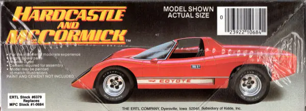 自動車 COYOTE SUPER SPORTCAR 1/25 AMT COYOTE SUPER SPORTCAR 1/25 AMT - メルカリ