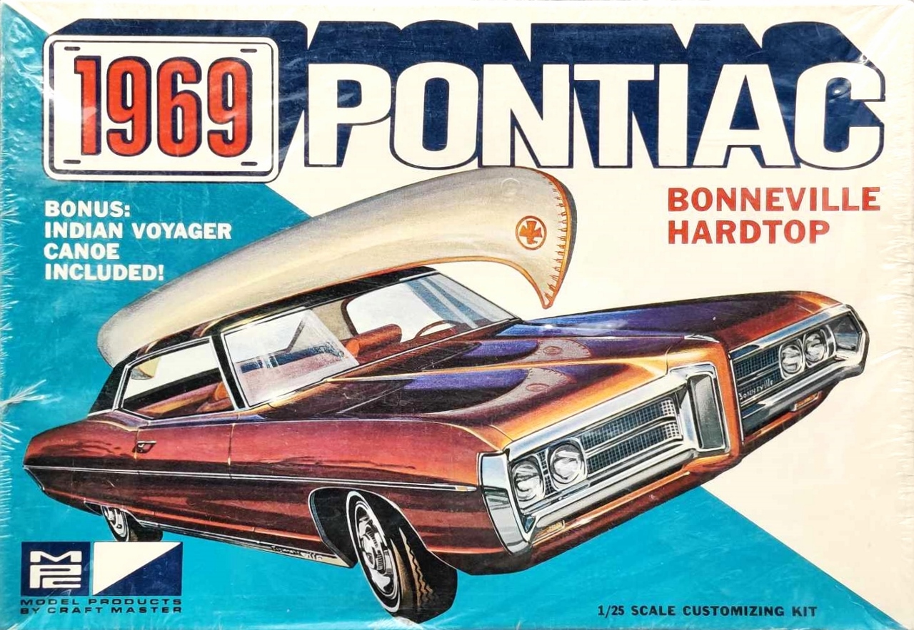 MPC 1969 Pontiac Bonneville Hardtop Stock or Custom Includes Indian