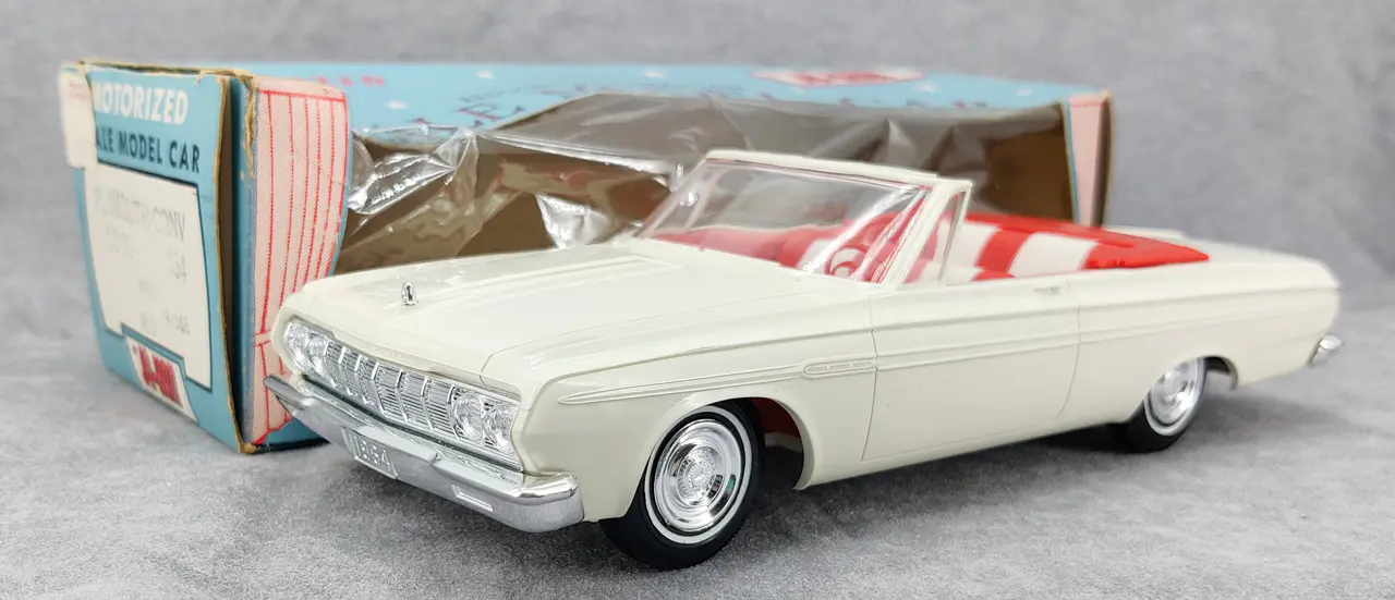 Jo-Han 1964 Plymouth Fury Convertible Promo - Spotlight Hobbies