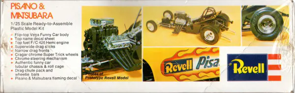 Revell “Pisano & Matsubara” Chevy Vega Funny Car - Spotlight Hobbies
