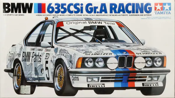 Tamiya BMW 635CSi - Group A Racing - Spotlight Hobbies