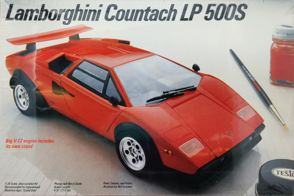 Testors/Fujimi Lamborghini Countach LP500s - Spotlight Hobbies