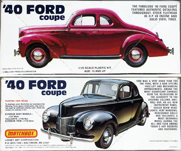 AMT 1940 Ford Coupe - Spotlight Hobbies