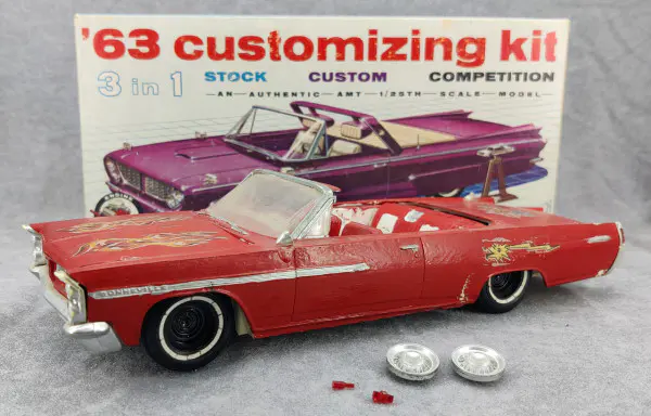 希少！激レア！当時物！amt '63 PONTIAC BONNEVILLE 希少！激レア！当時物！amt '63 PONTIAC BONNEVILLE Vintage AMT
