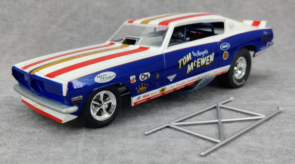 Polar Lights “Tom 'Mongoose' McEwen” 1969 Plymouth Barracuda Funny